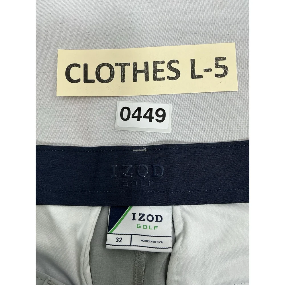 Men’s Excellent Condition Izod Golf Shorts 32 Gray